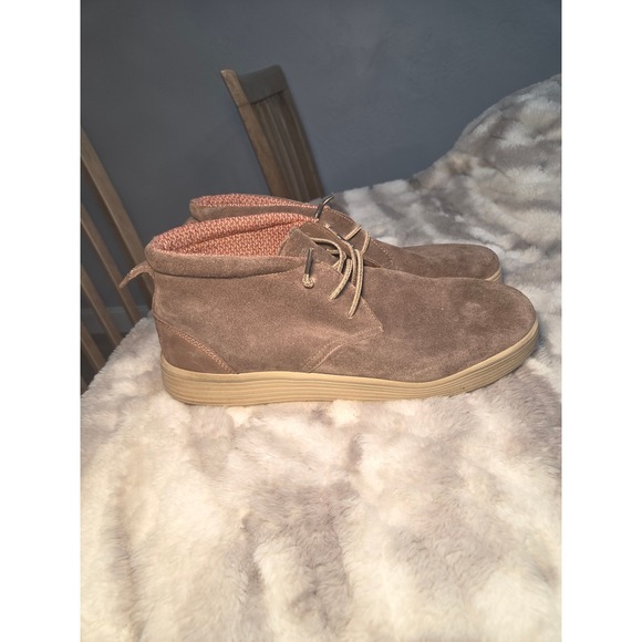 Hey Dude Jo Suede Boots Slip On Size 13 main image 3